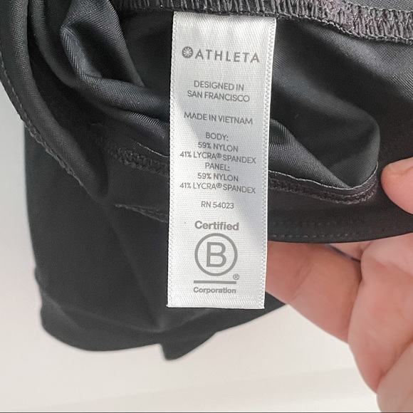 Athleta Pacifica Tank Size L Black - Picture 4 of 7